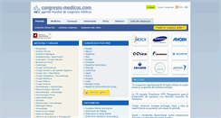 Desktop Screenshot of congresos-medicos.com